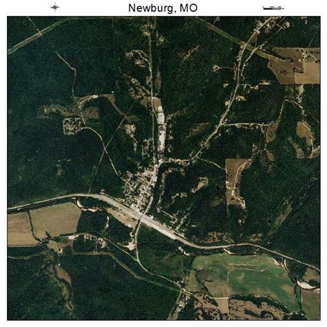 Aerial Photography Map of Newburg, MO Missouri