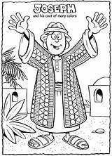 Joseph And His Coat Coloring Page  Free Printable Pages For Kids sketch template