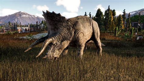 Jurassic World Evolution 2’s Triceratops Revealed in Brief Pre-Alpha ...