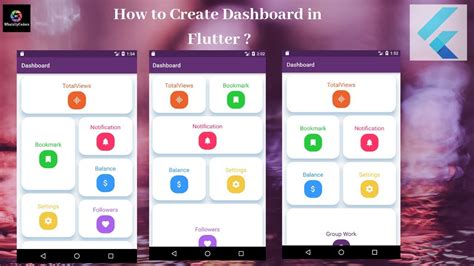 Flutter Dashboard Template