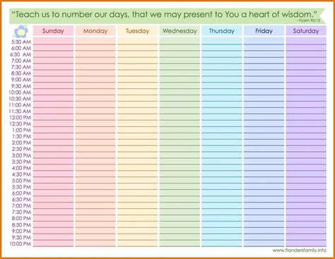 Day By Day And Weekly Printable Calendars - Calendar Inspiration Design