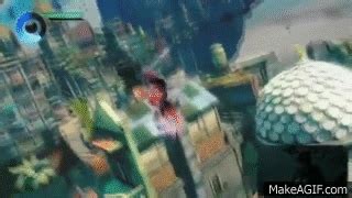 GRAVITY DAZE 2 (GRAVITY RUSH 2) Gameplay Demo 実機プレイ on Make a GIF