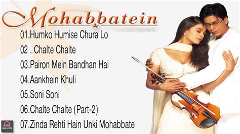 Mohabbatein Songs Youtube