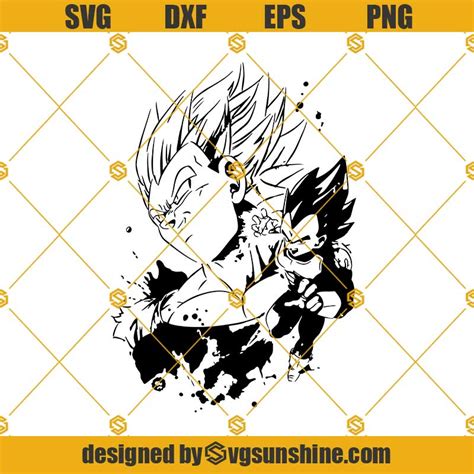 Vegeta Svg, Dragon Ball Svg, Dragon Ball Z Svg