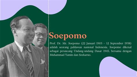 pokok pokok pikiran prof.dr.mr. soepomo - YouTube