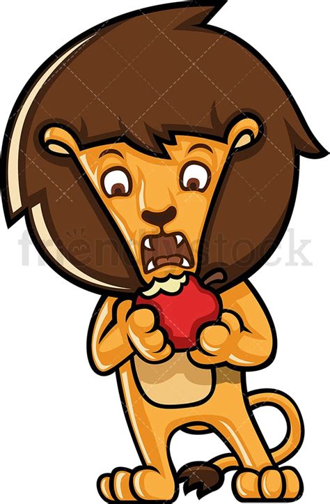 Eating Apple Clipart / Black Woman Eating Apple While Chilling Cartoon Vector Clipart ...