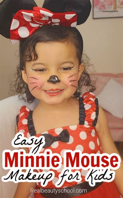 Mini Mouse Face Paint, Mini Mouse Makeup, Minnie Mouse Makeup Ideas, Minnie Mouse Face Painting ...
