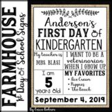 First Day Of School Powerpoint Farmhouse Worksheets & Teaching Resources | TpT