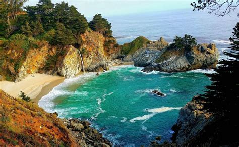 McWay Falls - Big Sur, CA [OC] [2850x1754] • /r/EarthPorn | Mcway falls, Mcway falls big sur ...