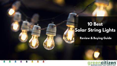 10 Best Solar String Lights: Review & Buying Guide