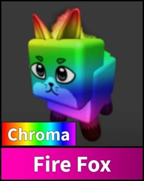 ROBLOX MURDER MYSTERY 2 MM2 | Chroma Fire Fox (Pet) | Virtual Item $1.24 - PicClick