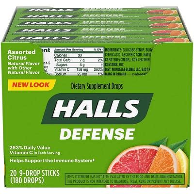 Halls 9-Piece 20 CT - Reval Distributor