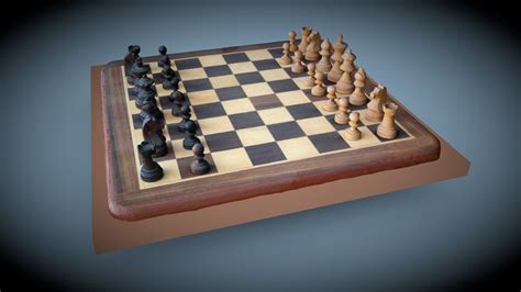 Chessboard 3D models - Sketchfab