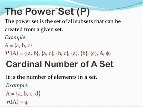 Final maths presentation on sets