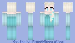 [Frozen] Elsa the Snow Queen [Disney] Minecraft Skin