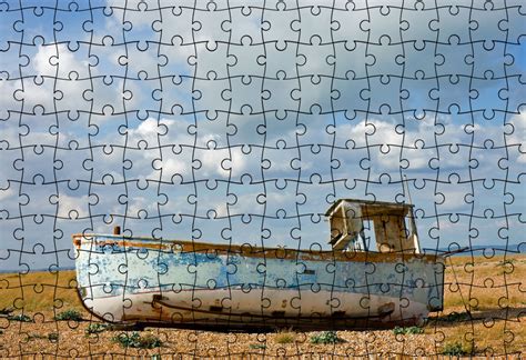 Fishing Boat Jigsaw Puzzle Free Stock Photo - Public Domain Pictures