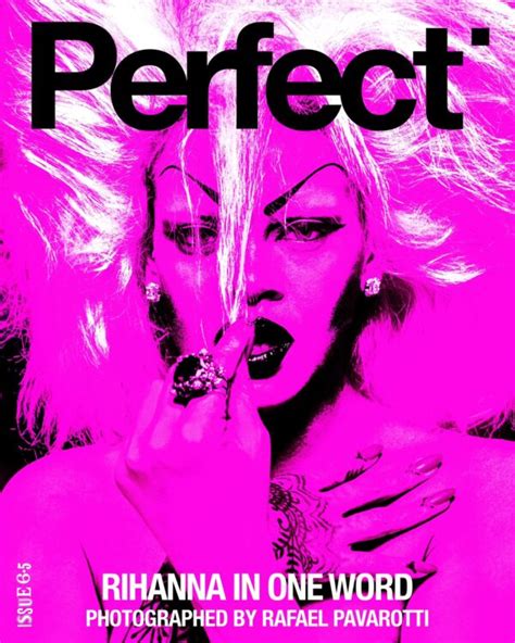 Rihanna Covers Perfect Magazine After Fenty Hair Announcement - That ...