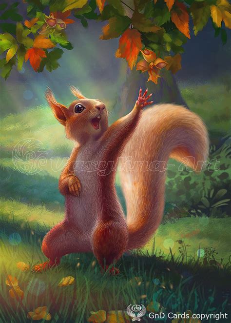 Squirrel by Vasylina on DeviantArt