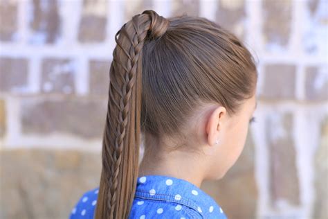 Lace Braided Ponytail and Updo | Cute Hairstyles | Cute Girls Hairstyles