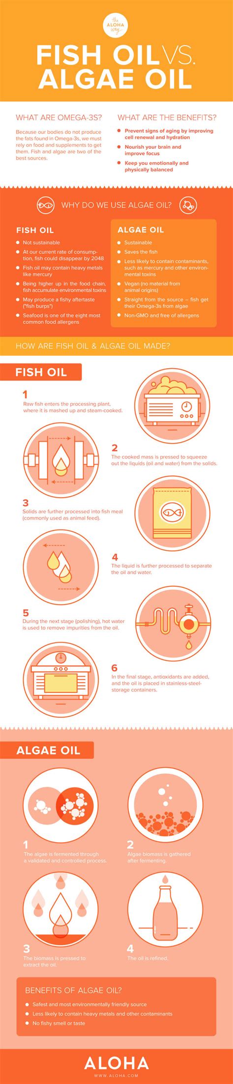 Fish Oil Vs. Algae Oil (Infographic) | Fish oil, Healthy food facts ...