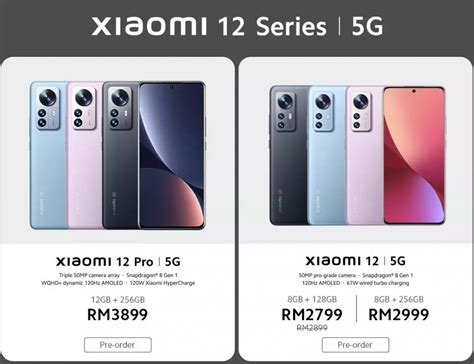 Xiaomi 12 flagship series has arrived in Malaysia. Here's everything ...