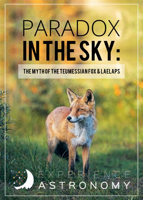 Paradox in the Sky: The Myth of the Teumessian Fox and Laelaps ...