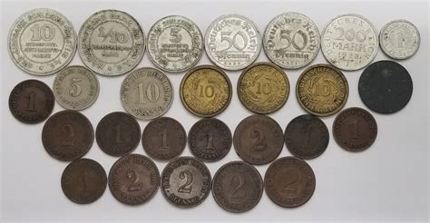 MIXED LOT OF GERMAN COINS - 26 COINS TOTAL | Avenue Shop Swap & Sell