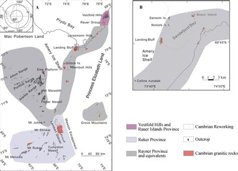 Geological sketch map of Amery Ice Shelf-Lambert Glacier region with... | Download Scientific ...