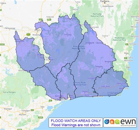 Victorian Floods Map