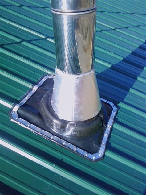 Metal Roof Chimney Flashing Kit | Metal Roof Pipe Boot