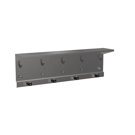 Utility Shelf 5 Hooks 4 Holders Hospitality Range