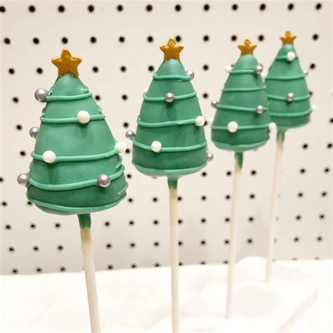 Christmas Tree Cake Pops | Etsy