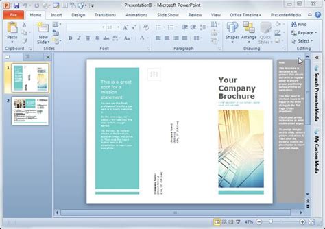 Simple Brochure Templates for PowerPoint