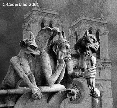 Notre dame gargoyles by skuggsida on DeviantArt