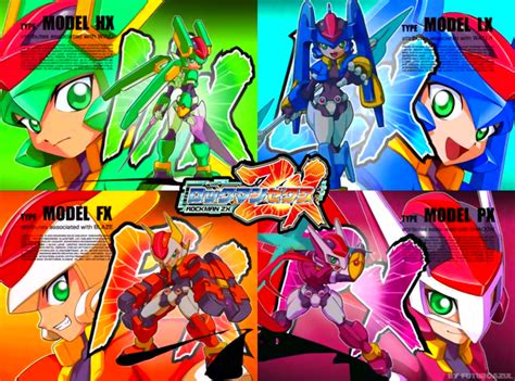 Imagen - FA-0001-Rockman ZX Models Wallpaper By FuturoAzul.png | Mega ...