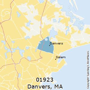 Danvers (zip 01923), MA