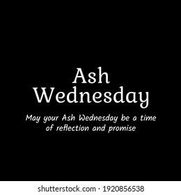 Ash Wednesday Bible Verse Print Use Stock Illustration 1920856538 ...