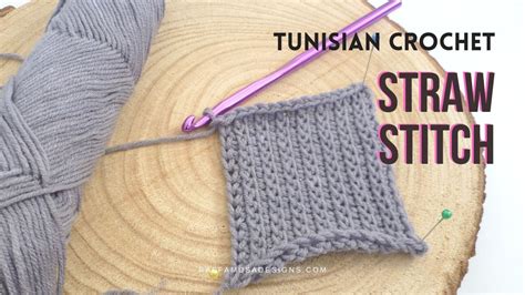 Tunisian Crochet Stitch Guide Archives • Page 2 of 2 • RaffamusaDesigns