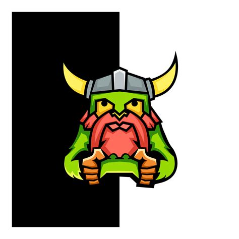 viking mascot logo design 6549492 Vector Art at Vecteezy