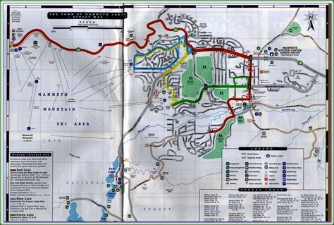 Mammoth Mountain Hotel Map - map : Resume Examples #n49mLajx2Z