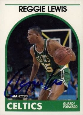 1989 Hoops Reggie Lewis #17 Basketball - VCP Price Guide