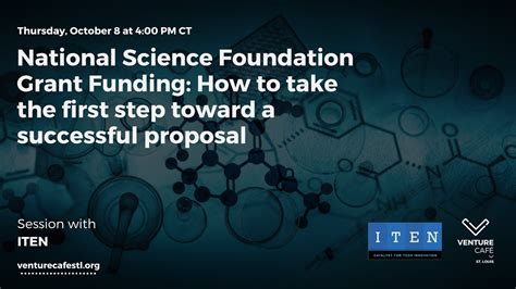 National Science Foundation Grant Funding How to take the 1st step toward a successful proposal ...