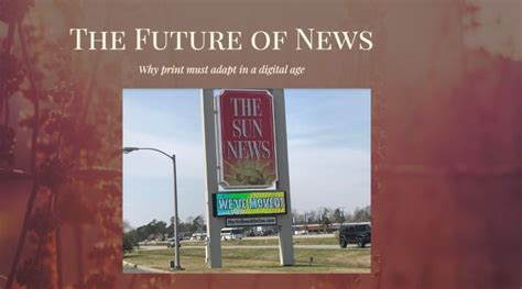 Sun News downsizes. What's next for print news? MyrtleBeachSC News