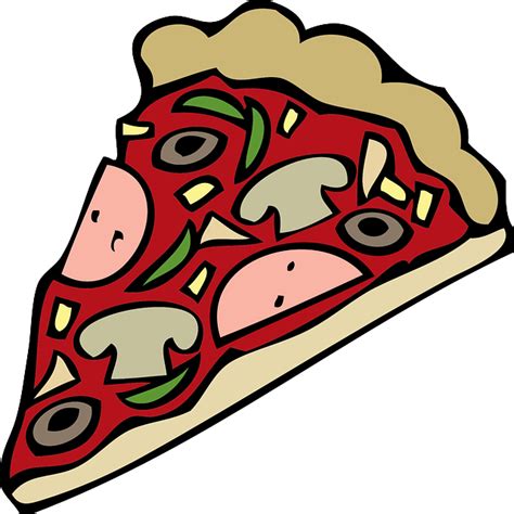 Download Pizza, Slice, Food. Royalty-Free Vector Graphic - Pixabay