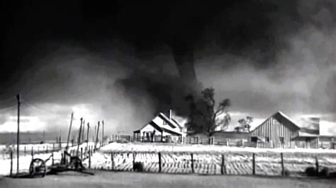 Wizard of Oz - Original Test Footage - House Swallowed by Twister / Tornado - YouTube