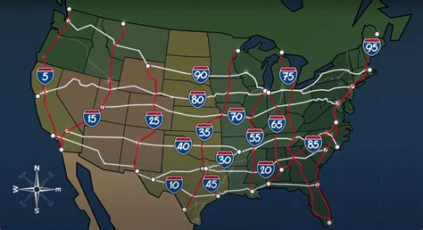 This Simple Map of the Interstate Highway System Is Blowing People’s Minds