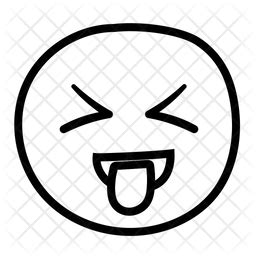 Mocking Emoji Emoji Icon - Download in Line Style