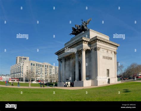 Wellington Arch, London Stock Photo - Alamy