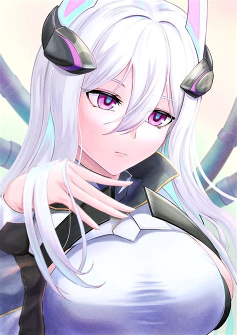 Playing with her hair (Kearsarge) : r/AzureLane