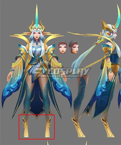 League of Legends LOL Immortal Journey Soraka Cosplay Shoes